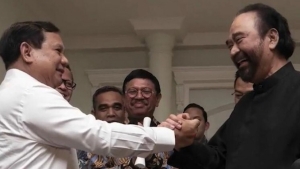 Prabowo Subianto dan Surya Paloh