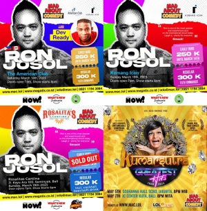 More International Comedy Shows Coming to Bali